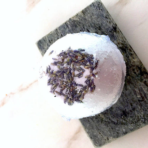 Organic Lavender Bath Bomb – Relaxing Calm Bomb